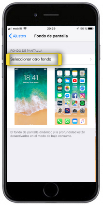 tutorial - poner foto como fondo de pantalla - apple iphone 8 (ios 11)